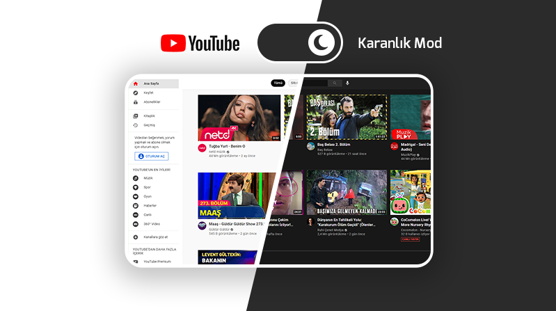 Youtube Gece Modu Nasıl Yapılır?